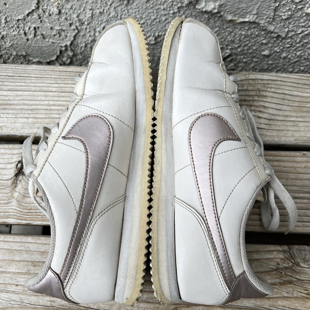 Cortez Shoes Women Size 7Y Basic SL GS 'Phantom Metallic Red Bronze' AH7528-002 - Picture 6 of 9